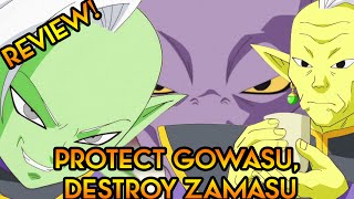 PROTECT KAIOSHIN GOWASU DESTROY ZAMASU Dragon Ball Super 59 Review [upl. by Cleve]