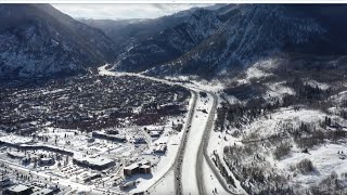 Silverthorne CO Looks AMAZING from the Sky  Mavic Pro 2  4K [upl. by Etirugram986]