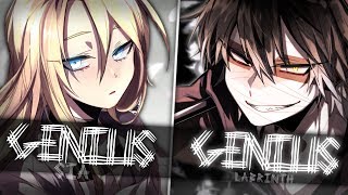 ◤Nightcore◢ ↬ Genius Switching Vocals [upl. by Ahsiuq]