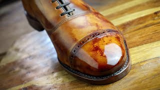 A Marble Patina Allen Edmonds Fifth Avenues [upl. by Nylodnew821]