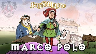 BardoMagno  Marco Polo Lyrics Video by Badafrart [upl. by Havens]