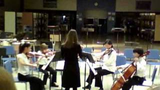 Russian Easter Overture by RimskyKorsakov played by HMS String Quartet [upl. by Adiesirb]