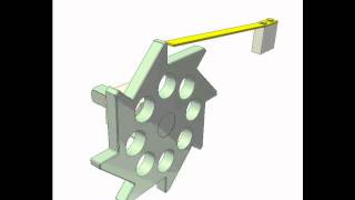 Ratchet mechanism for antireverse 1 [upl. by Florence]