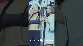 CECILLIA BRAEKHUS VS MARICELA CORNEJO WEIGHTIN [upl. by Anilatac]