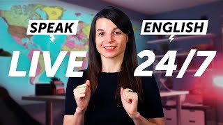 Speak English 247 with EnglishClass101 TV 🔴 Live 247 [upl. by Naillimxam]