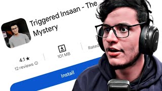 I PLAY TRIGGERED INSAAN GAME🔥ON mobile 🤯 [upl. by Annairb]