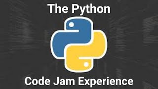 So I Joined a Python Code Jam… [upl. by Dihaz]