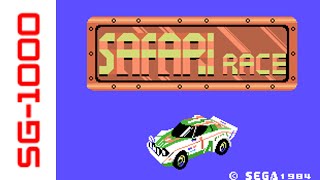 SG1000 Safari Race 1984 Longplay [upl. by Atteuqcaj]