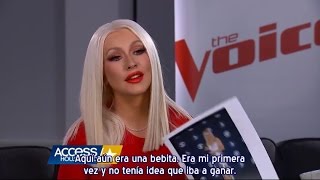 Christina Aguilera  Entrevista AH quotFashion Flashbackquot The Voice 10 Subtítulos español [upl. by Parry]