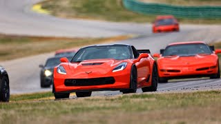 C7 Z06 at VIR full course advanced group [upl. by Htiduy]