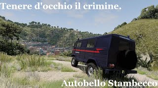 BeamNGdrive Freeroam Italy  1971 Autobello Stambecco 505F Carabinieri [upl. by Gilbye171]