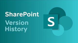 Microsoft SharePoint  View a File Version History [upl. by Ahsyas]