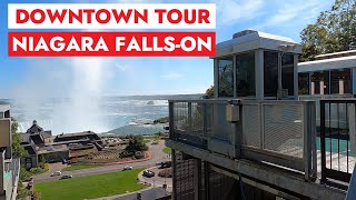 🚶Downtown Niagara Falls on Canadian Side  Niagara Falls Ontario Canada [upl. by Warren]