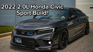 2022 11th Gen 20L Honda Civic Build [upl. by Maye]