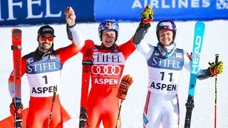 FIS Alpine Ski World Cup  Mens Giant Slalom Run 2  Aspen USA  2024 [upl. by Fagaly]