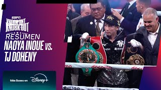 NAOYA INOUE vs TJ DOHENY  RESUMEN PELEA [upl. by Aneleh]