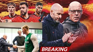 Man Utd players hold meetings with Sir Dave Brailsford as Erik ten Hag decision madeSir Dave Brail [upl. by Airotcivairam]