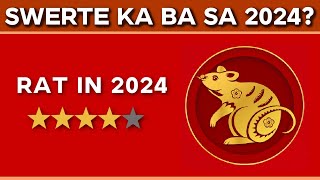 2024 YEAR OF THE RAT Kapalaran Forecast  Career Health Love at Wealth  SWERTE o MALAS [upl. by Anotyal]