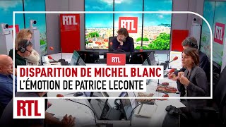 Disparition de Michel Blanc  Lémotion de Patrice Leconte [upl. by Augie461]