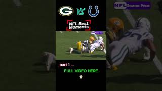 Packers vs colts highlights Week 2  BIG HITS [upl. by Nayra]