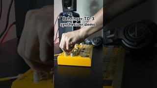 Behringer TD3 synthesizer demo shorts synthesizer [upl. by Jess]