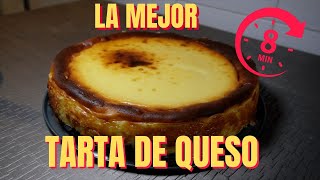 Tarta de Queso de la VIÑA al horno CHEESECAKE 🍰 🧀 [upl. by Kcirtemed]