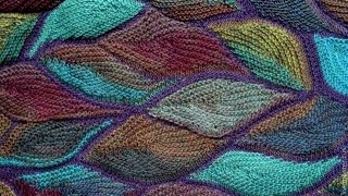 Вязаный пэчворк Мастеркласс Knitted patchwork Tutorial [upl. by Venezia]