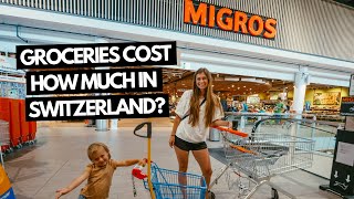 Americans Explore Supermarket in Switzerland How expensive are groceries in the Swiss Alps [upl. by Towny]