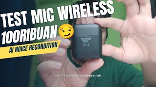 Review Mic Wireless TNW X8  Solusi Audio Wireless Terbaik [upl. by Hendrika873]