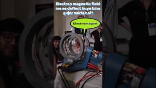 Force on Moving Charge Particle in Magnetic Field shortsfeed faradayslaw yt [upl. by Tonkin]