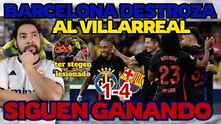 VILLARREAL 15 BARCELONA Goleada contundente sigue en racha [upl. by Mandeville]