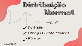 Distribuição Normal  Definição e Fórmula [upl. by Arrek882]