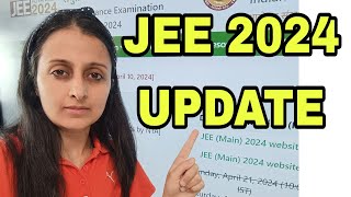 JEE 2024 Official Update  Mains EXPECTED RESULT  NEW JEE ADVANCED REGISTRATION DATES jee2024 [upl. by Valerye]