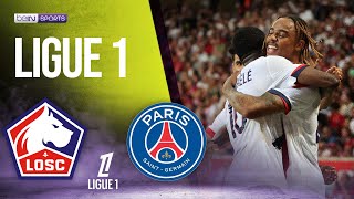 Lille vs PSG  LIGUE 1 HIGHLIGHTS  090124  beIN SPORTS USA [upl. by Sapphire]