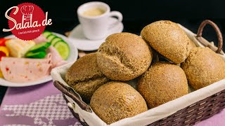 KetoBrötchen I Low Carb Brot Rezept SonntagsSemmeln I 1 Video von salalade [upl. by Garald]