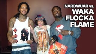 Nardwuar vs Waka Flocka Flame [upl. by Ateuqahs]