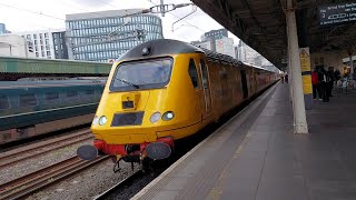 Network Rail NMT 4301343062 departing Cardiff Central 09042024 [upl. by Irby]