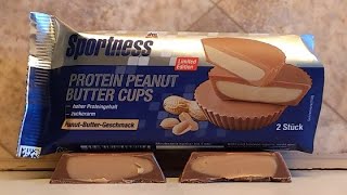 TasteTestDM Sportness 🥜 Protein Peanutbutter Cups 🥜 [upl. by Ived]