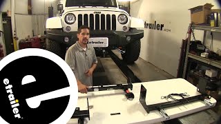 etrailer  Best 2018 Jeep Jk Wrangler Base Plate Options [upl. by Ynnohj]