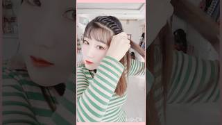 Beautiful easy open hair style shorts youtubeshorts shortsfeed makeuptutorial hairstyle nailar [upl. by Lerak]