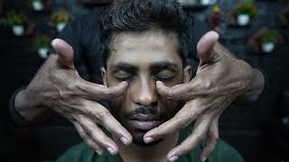 Indian Deep Sleepy Head Massage ASMR By Strong Wrist Barber  ASMR Head amp Shoulder Massage [upl. by Paviour]