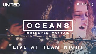 Oceans Where Feet May Fail  Live at Team Night 2013  Hillsong UNITED [upl. by Penland]