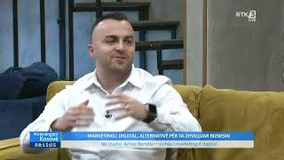 Arlind Berisha  njohës i marketingut digjital  Mirëmëngjesi Kosovë 14032024 [upl. by Antoinetta]