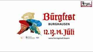 Ankündigung Burgfest Burghausen 2024 [upl. by Enirhtac]