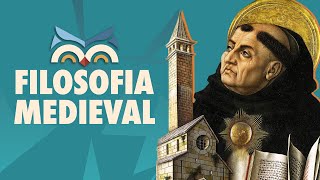 FILOSOFIA MEDIEVAL origem conceito e principais filósofos  Toda Matéria [upl. by Cecilla]