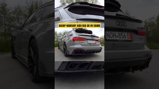 665HP MANSORY AUDI RS6 SOUND 🔊🔥 [upl. by Lizette543]