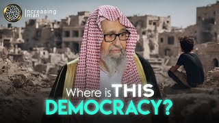 Where is the democracy in Palestine  Shaykh Salih alFawzan حفظه الله [upl. by Konstantine980]