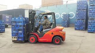 Forklift Operation in Warehouse  Forklift Operation Video  Forklift Operation ForkliftSkills [upl. by Udelle224]