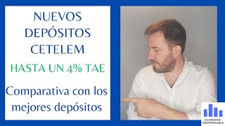 Depósitos bancarios de Cetelem hasta un 4 TAE [upl. by Mehelhteb]