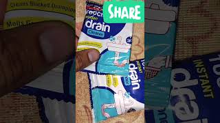 Drainex cleaner drains 👈👍 shorts viral drainex draincleaner [upl. by Myrtia]